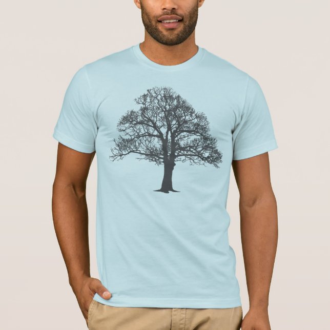 Tree Silhouette, Unisex Fit Tee (Front)