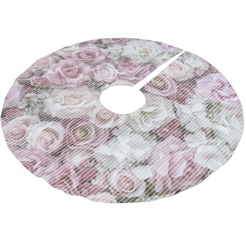 Tree Skirt _ Victorian Roses Collage