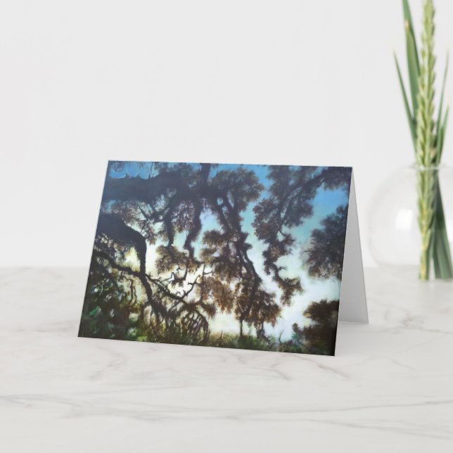 Tree & Sky greeting card (Front)