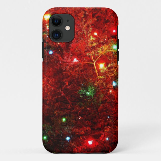 Tree Sparkles Case-Mate iPhone Case (Back)