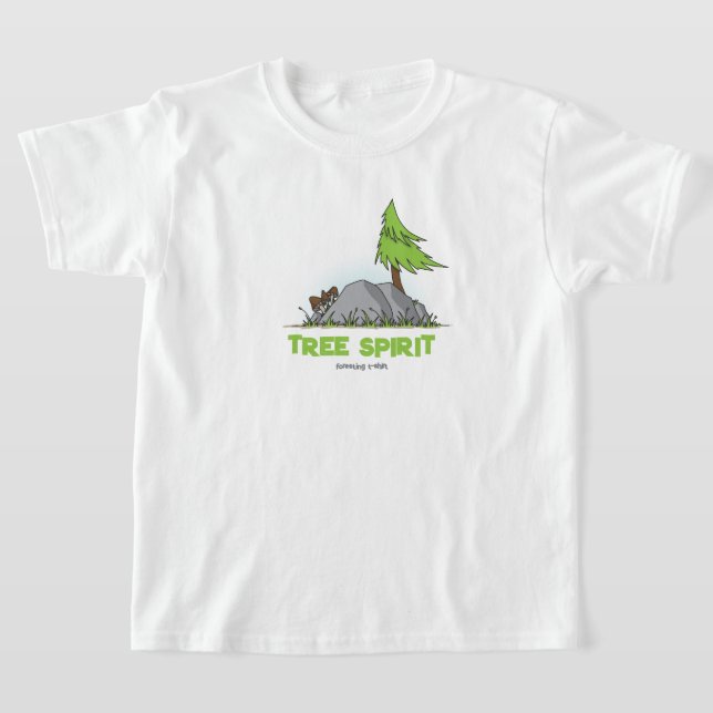 Tree Spirit - Foresting T-shirt (Laydown)