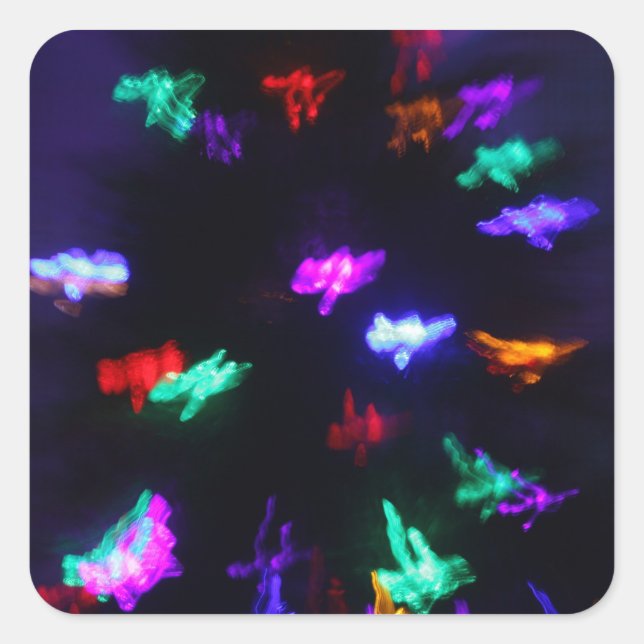 Tree Spirits Square Sticker (Front)