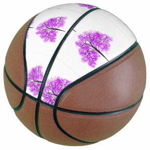 Tree Sports pattern custom personalize DIY project Basketball