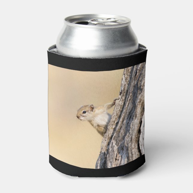 Tree squirrel can cooler (Can Front)