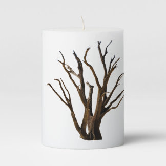 Tree Structure Pillar Candle