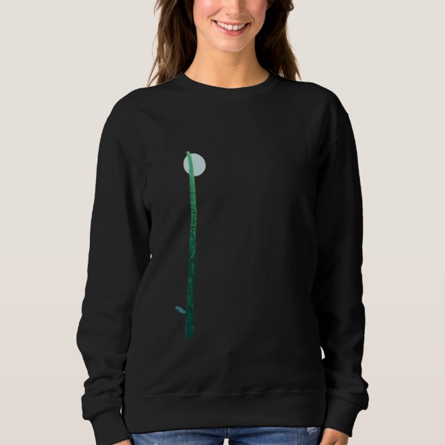 Tree stump artwork nature   sweatshirt (Front)