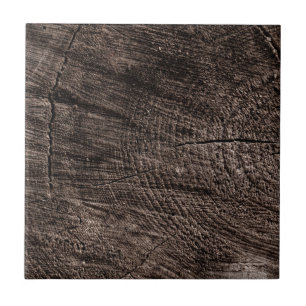 Tree Stump Ceramic Tile