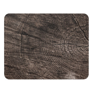 Tree Stump Door Sign