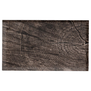 Tree Stump Place Card Holder