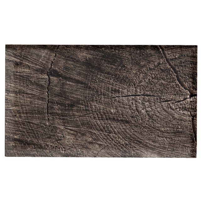 Tree Stump Place Card Holder (Front)