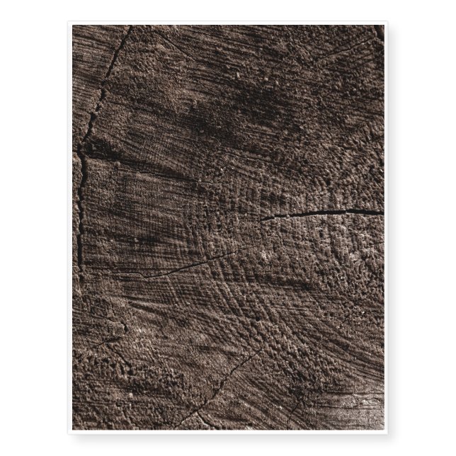 Tree Stump Temporary Tattoos (Front)