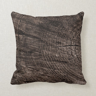 Tree Stump Throw Pillow