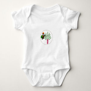 Tree Surgeon Arborist at work present Chainsaw Baby Bodysuit