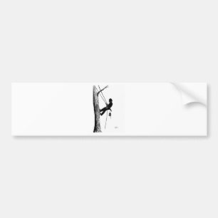 Tree Surgeon Arborist christmas present gift Bumper Sticker