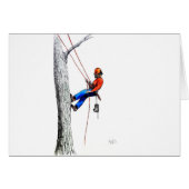 Tree Surgeon Arborist Forester (Front Horizontal)