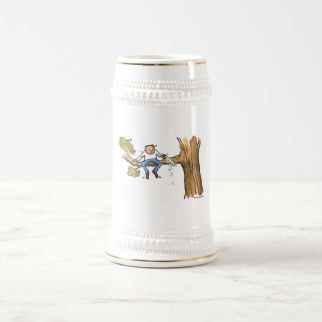 Tree surgeon beer stein (Center)