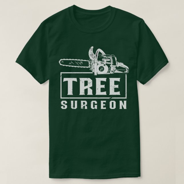 Tree Surgeon Lumberjack T-Shirt (Design Front)