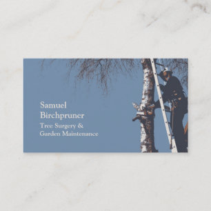 Tree surgery business card
