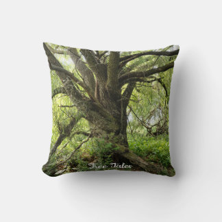 Tree Tales Throw Pillow