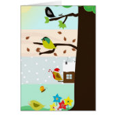 Tree throughout the four seasons (Front)