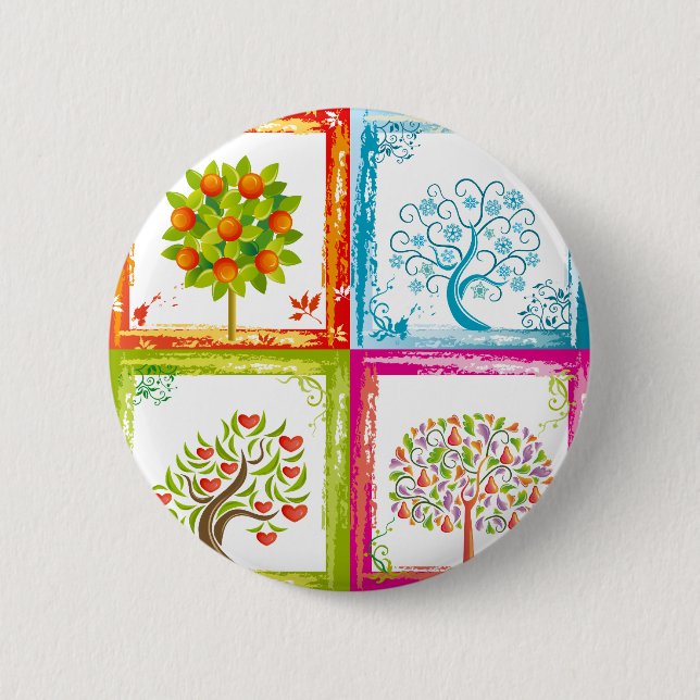 Tree tiles 2x2 button (Front)