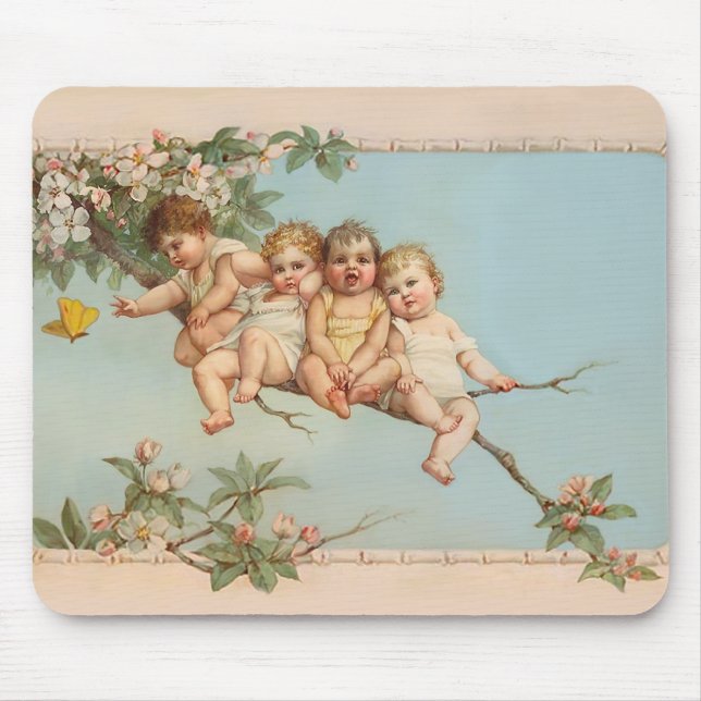 Tree Top Babies Mouse Pad (Front)