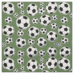 Tree Top Soccer Ball Pattern Fabric