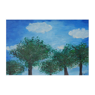 Tree Tops Acrylic Print