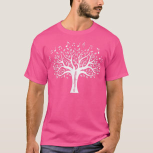 Tree Transverse Flute Music3048 T-Shirt