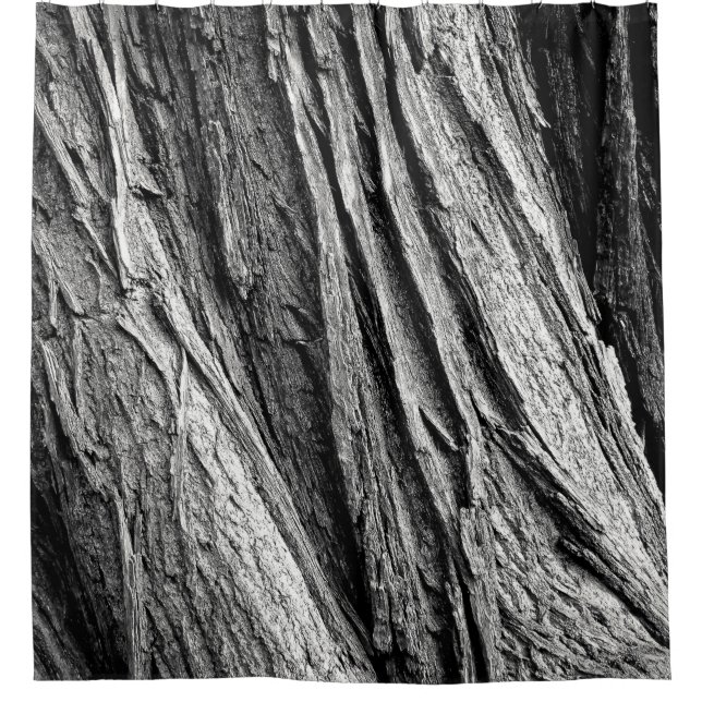 Tree tree bark tribe wood shower curtain (Front)