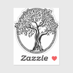 tree-tree-of-life-frame-spiritual sticker