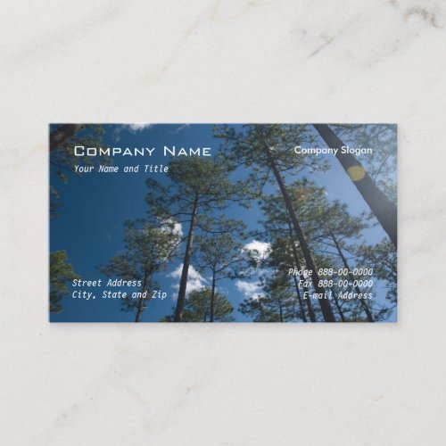 Tree Trimmer Business Card