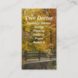 Tree Trimmer Business Card