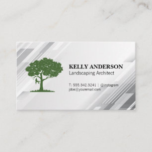 Tree Trimmer Landscape Architect Business Card