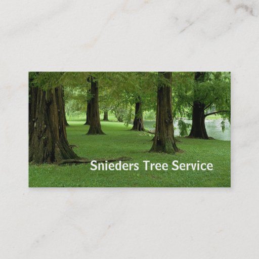 Customizable Tree Trimmer Service Business Card Templates