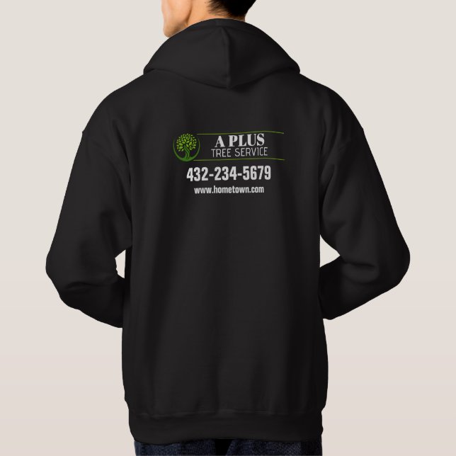Tree Trimming Service Hoodie (Back)