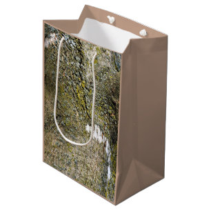 Tree Truck with Moss Print Medium Gift Bag