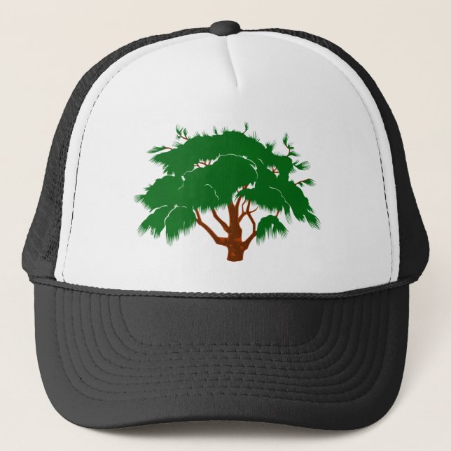 Tree Trucker Hat (Front)