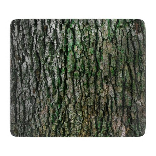 Tree Trunk Wood Bark Cutting Board