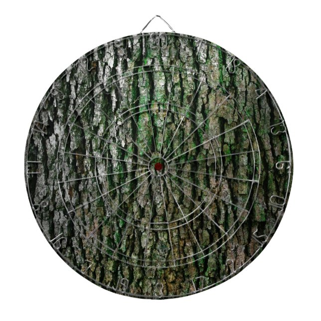 Tree Trunk (Wood Bark) Dart Board (Front)
