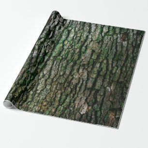 Tree Trunk (Wood Bark) Wrapping Paper