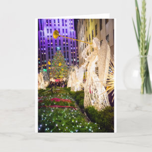 Tree View Rockefeller Center Holiday Card