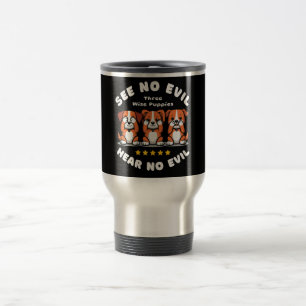 Tree Wise Puppies Travel Mug