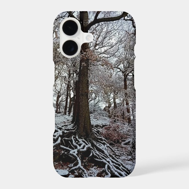 Tree , with roots iphone case (Back)