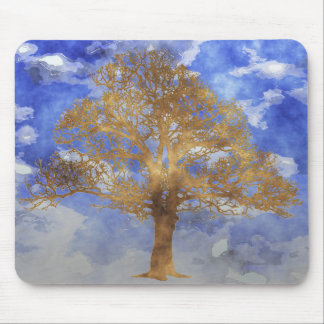TREE WITH SKY MOUSE PAD
