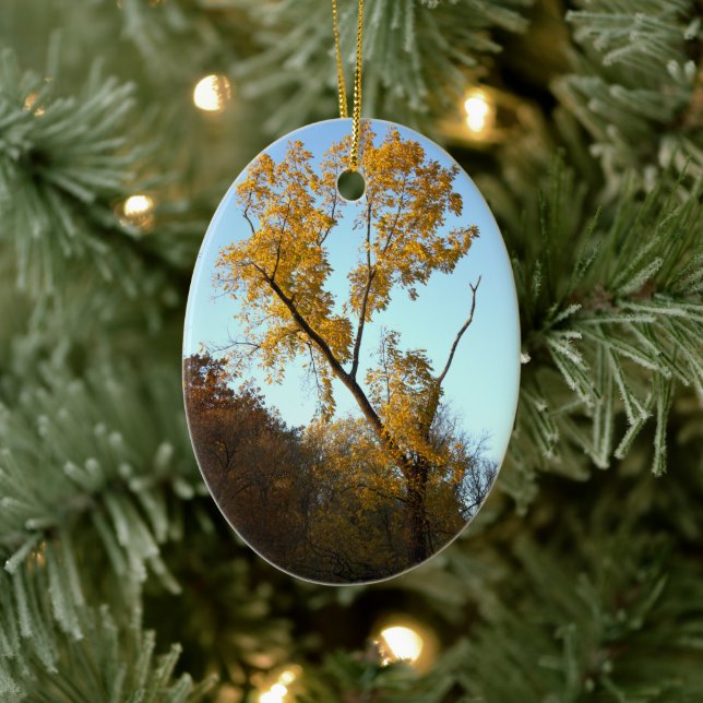 Tree with Yellow Leaves Ornament (Tree)