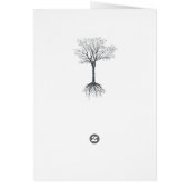 Tree without leaves cards (Back)