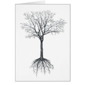 Tree without leaves cards (Front)