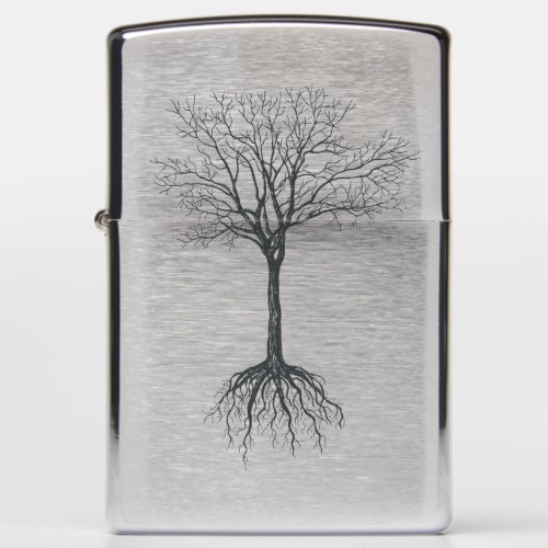 Tree without leaves zippo lighter