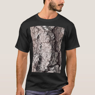 Tree-Wood Pattern T-Shirt